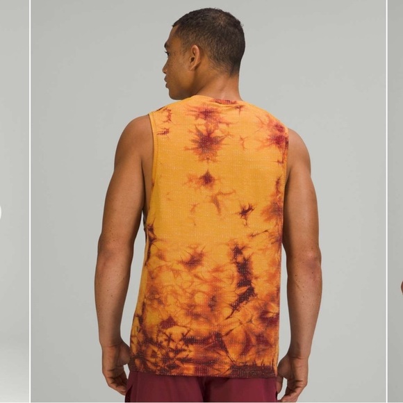 Lululemon Metal Vent Tech Sleeveless 2.0 Tank Disconnect Marble Dye Soleil Med - Picture 13 of 14